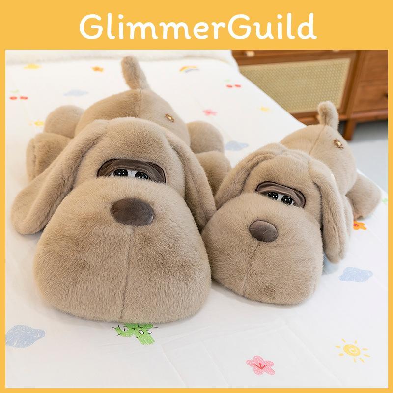 Big Bees Eyed Dog Plush Toys For Children Office Sleeping Stuffed Gift Doll