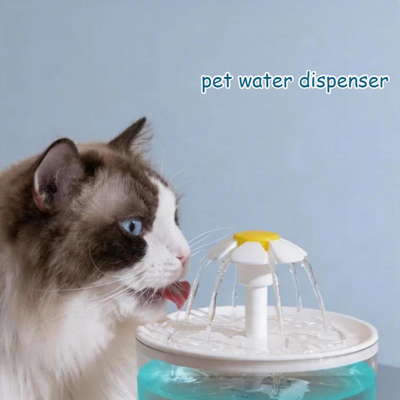 Large Capacity Pet Water Fountain Automatic Circulating Filter Drinking Dispenser for Cats Small Dogs
