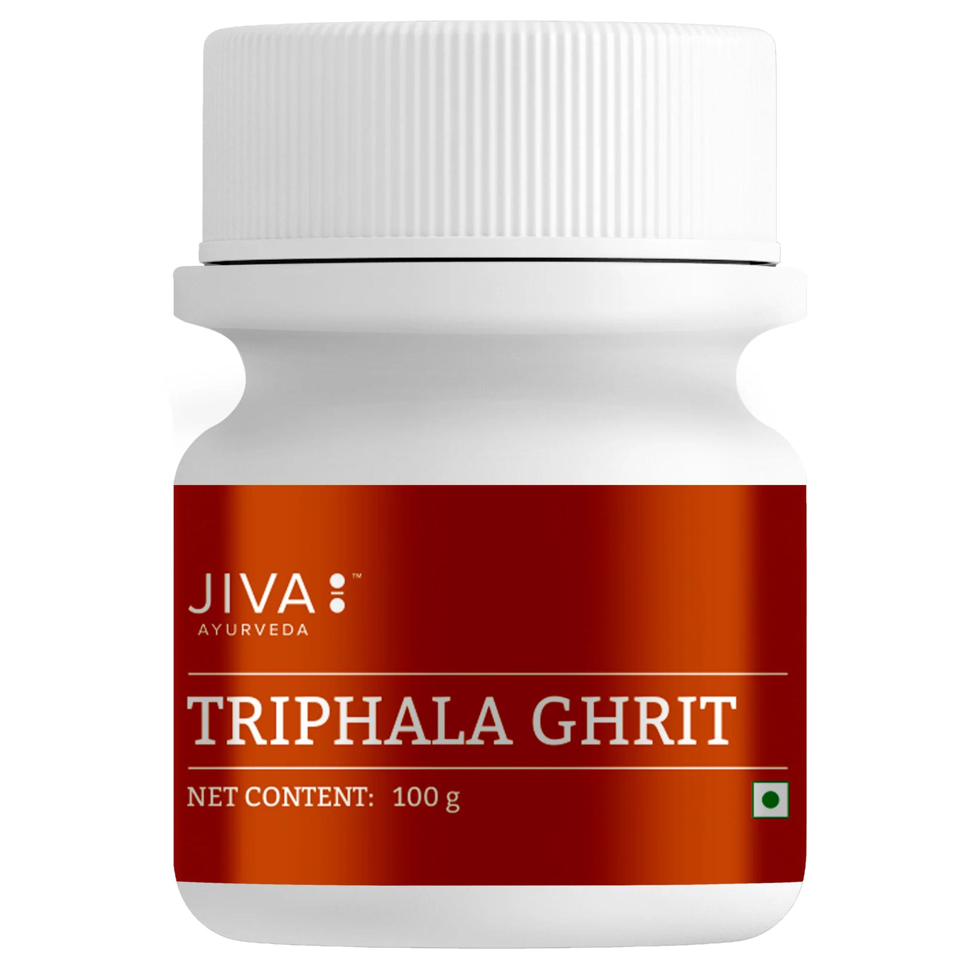 

Triphala Ghrit – A Natural Digestive Aid | Helps in Vision, Better Eye-Sight & Eye Disorders Pack = 100 gm