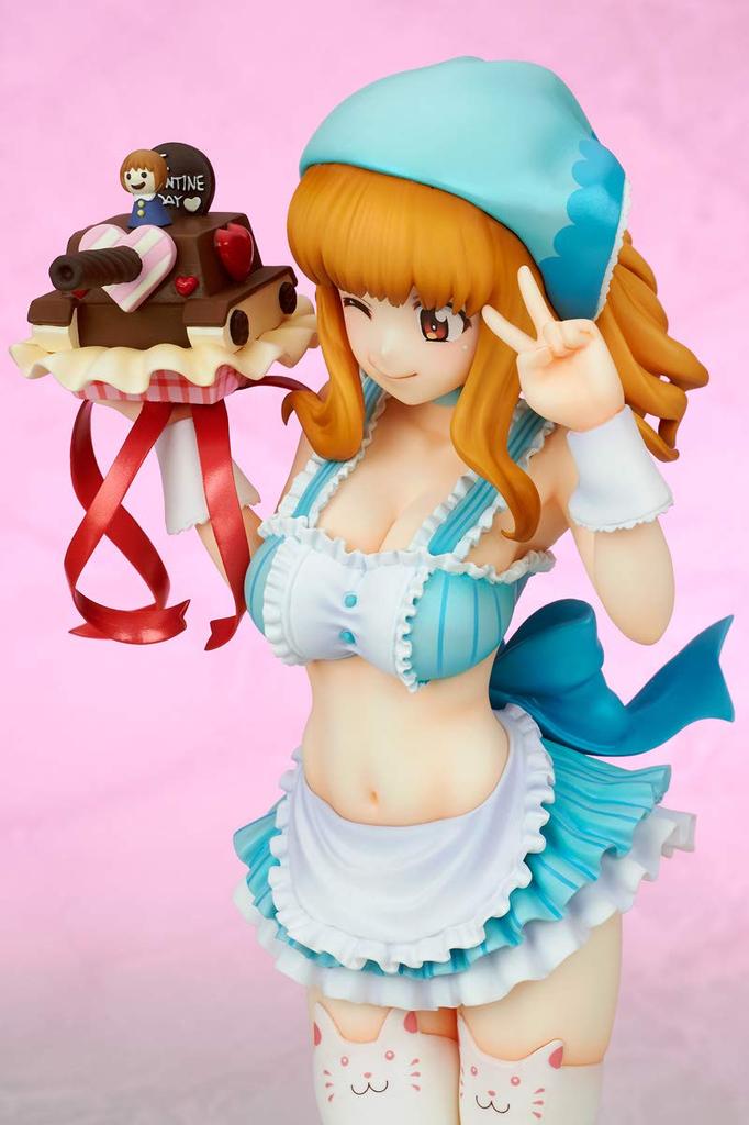 Dream Tech Girls & Panzer Takebe Saori [Valentine Apron] 1/7 Scale PVC Painted Complete Figure