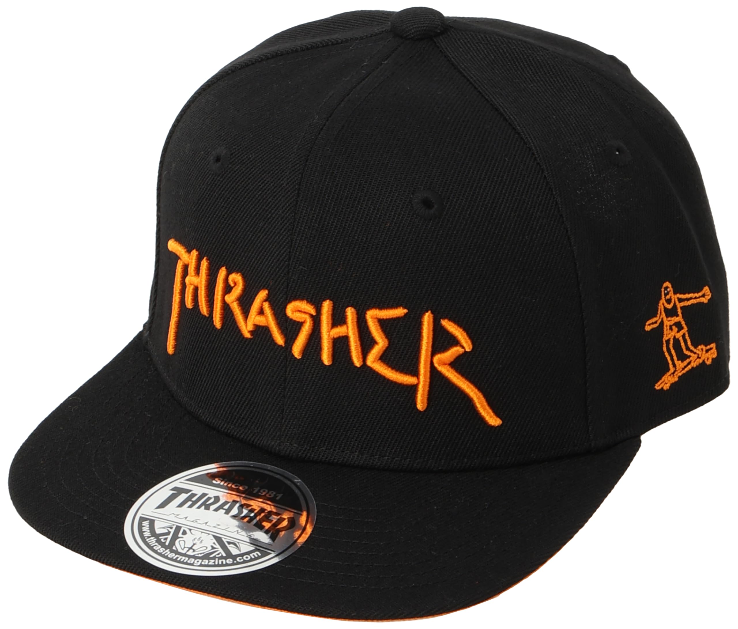 

Стандартная плоская кепка GONZ LOGO Hat [Thrasher] Детская (Размер регулируется) [K-THR-C02K / CAP] ЧЕРНЫЙ/ОРГАНИЧНЫЙ