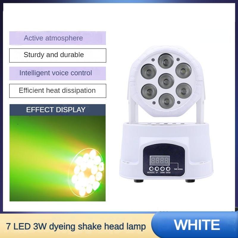 18 LED Bar Tavern 3W Voice Controlled Rotating Lamp KTV Strobe Atmosphere Light Dyeing Moving Head Light