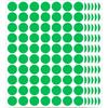 1400 PCS Red Circle Dot Stickers 3/4" Round Color Coding Label Stickers (Red)