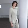 Autumn Apricot Suit Set: Socialite Chic, National Style for Professional Commuting and Formal Workwear
