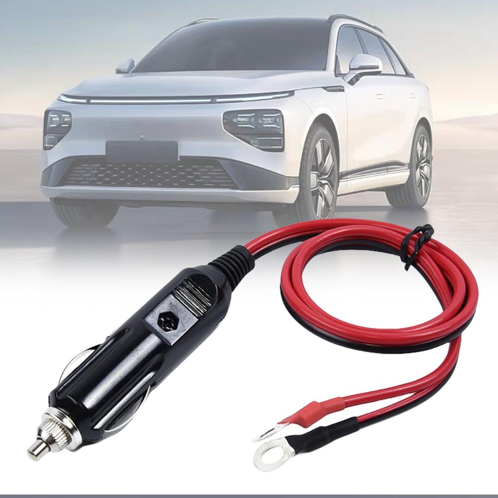 12-24V Car Male Plug Heavy Duty Cigaret Socket Adapter 10A Cigarette Lighter Adapter Power Cord To Auto Cigarette Lighter Socket