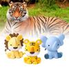 Lion Tiger Elephant Pvc Toy Doll Birthday Cake Decoration Moldel Children Gift