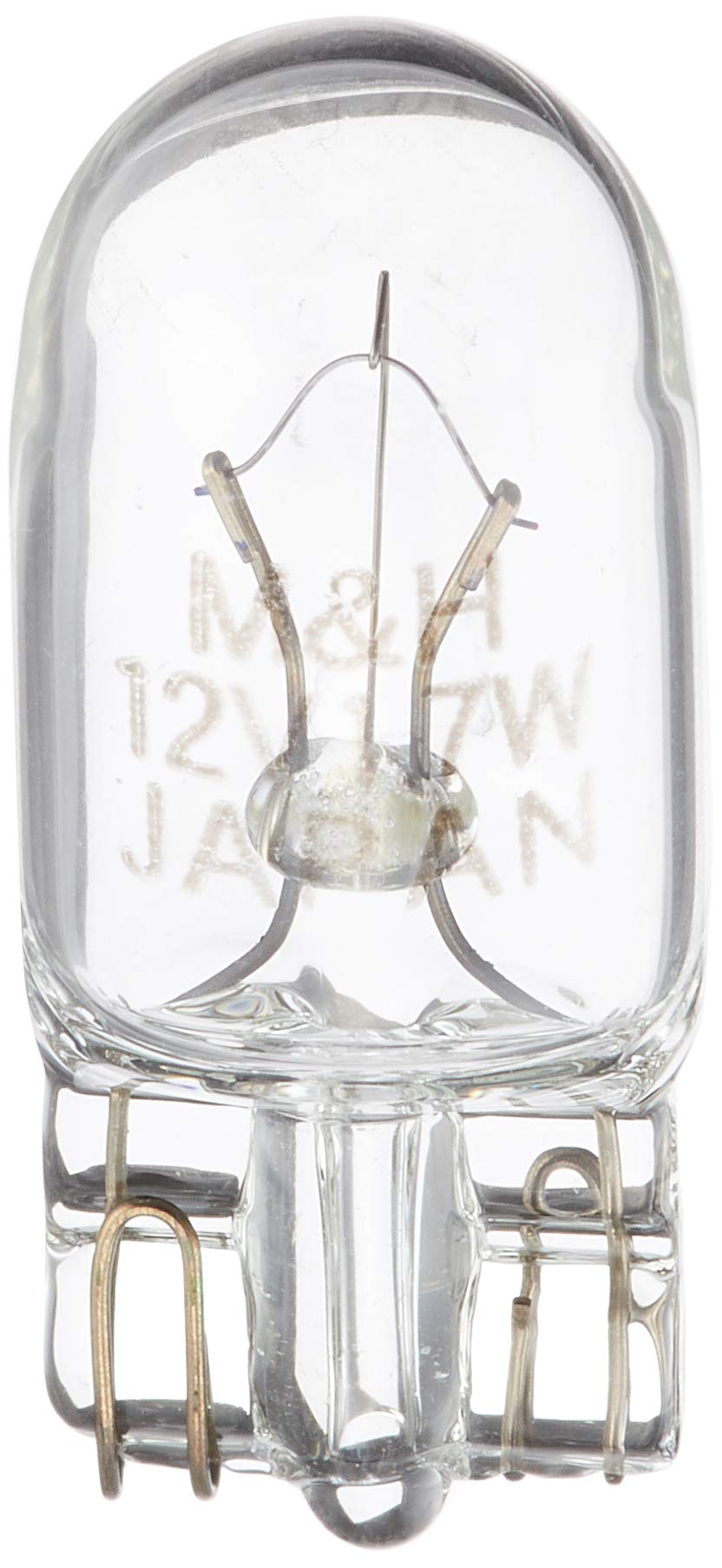 

M&H Matsushima Bulb 12V1.7W Clear T10 Wedge 2pcs AWB11 Light Bulb
