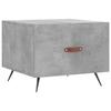 VidaXL Coffee Table Concrete Grey 50x50x40 Cm Engineered Wood 829340