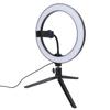 10 Zoll Kreis Fülllicht Hell Dimmbare LED Handy Runde Lampe mit Stativ für Live-Streaming