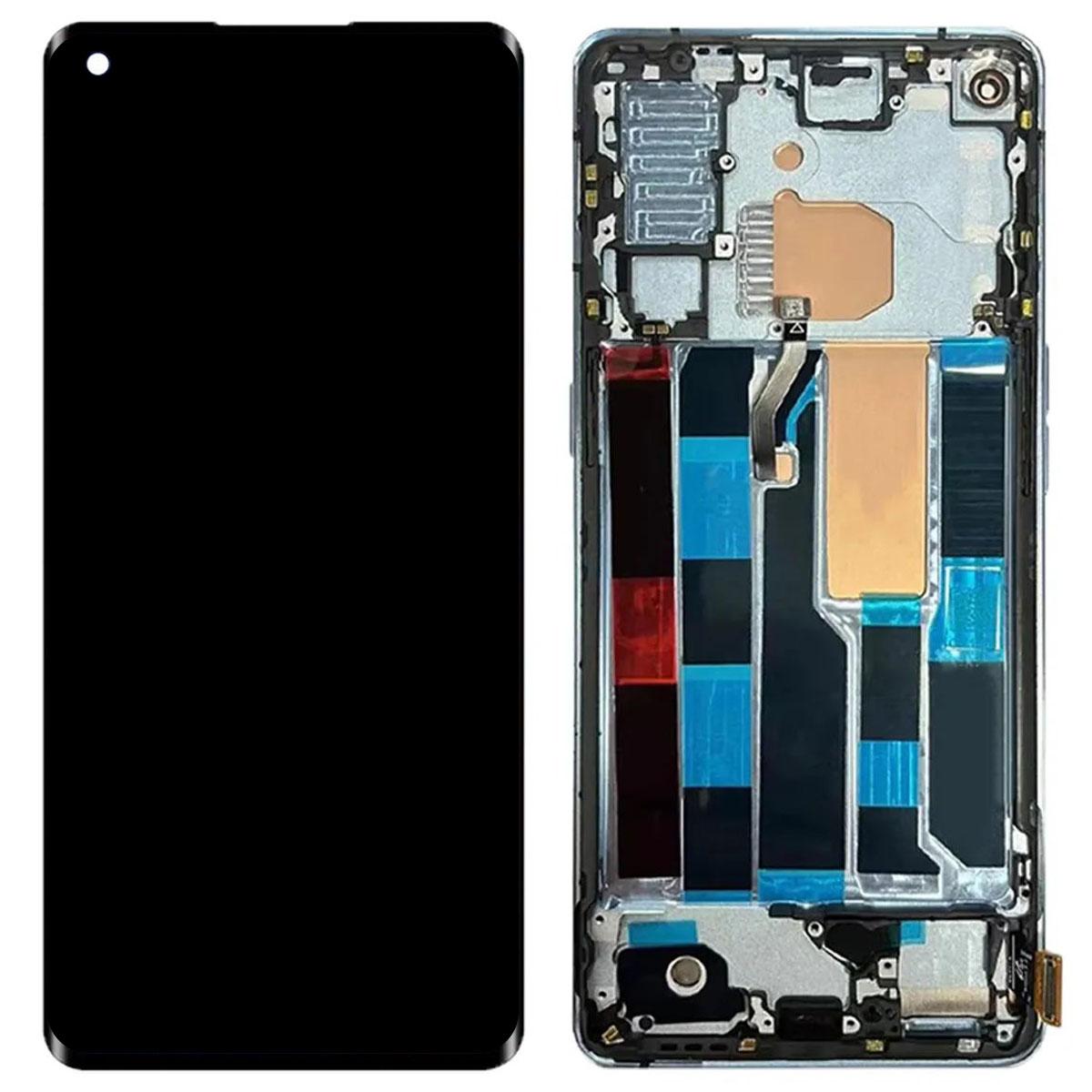

For Oppo Reno4 Pro 5G OEM Grade S AMOLED Screen and Digitizer Assembly+Frame Phone Part (without Logo) Black