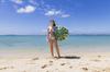 Igarashi Beach Ball 85cm Realistic Watermelon Ball, Inflated Size Approximately 60cm, BBC-185V