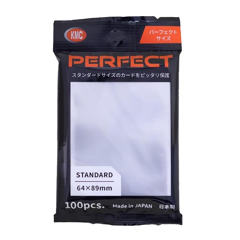 KMC Card Barrier Perfect Size, 100 Sheets