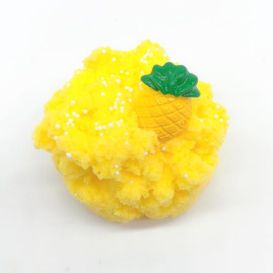60ml Fruit Kids Slime Toy Stress Relief Plasticine Scented Fluffy Mud Clay Gift