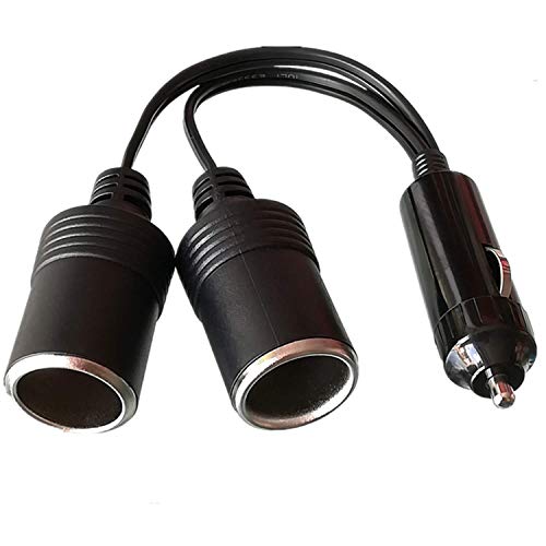 

GTIWUNG Cigarette Lighter, Cigarette Lighter Socket, Compatible with 12V/24V, 2-way DC Power Supply, Extension Cable, Cigarette Lighter Adapter,