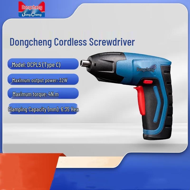

Dongcheng Cordless Electric Screwdriver CN plug (adapter included)