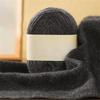 Hand Crochet Thread for DIY Weave Knitwear Long Thin Yarn Roll Mohair Yarn Soft Wool Knitting Scarf Cashmere Yarn Warm