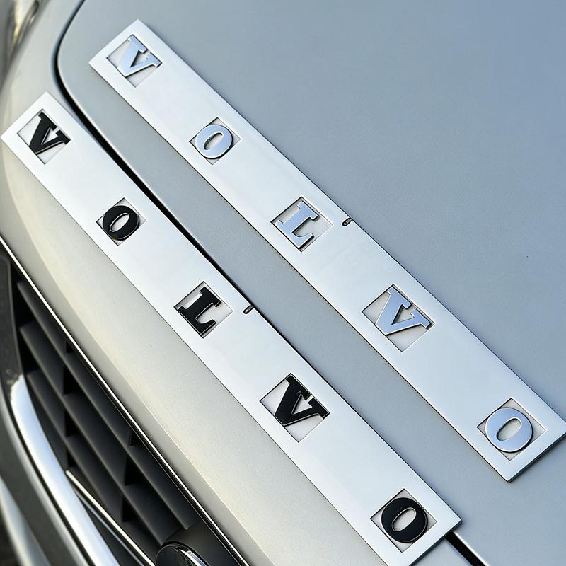 1ks 3D ABS pro VOLVO Písmena na auto Přední emblém na kapotu Nálepka na kapotu Zadní odznak na kufr Samolepka Stylizované auto doplňky
