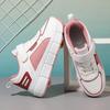 TUINANLE Small Four-wheel Walking Shoes Pink Teenager Sport Shoe Girls Kids Unisex Two Wheel Pulley Walking Shoes