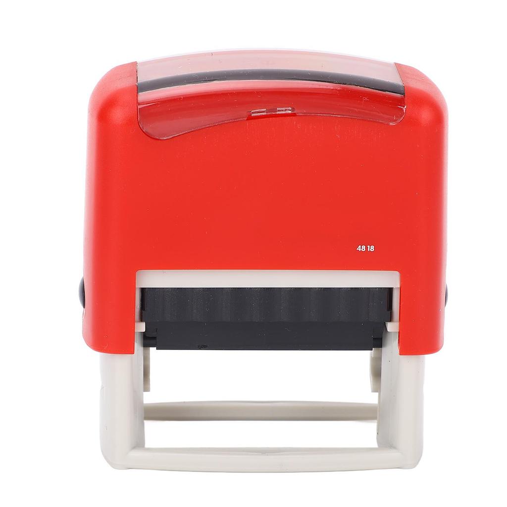 Custom Stamp Kit Red Shell Flexible Customizable Numbers Letters and Symbols Stamp for Home and Office