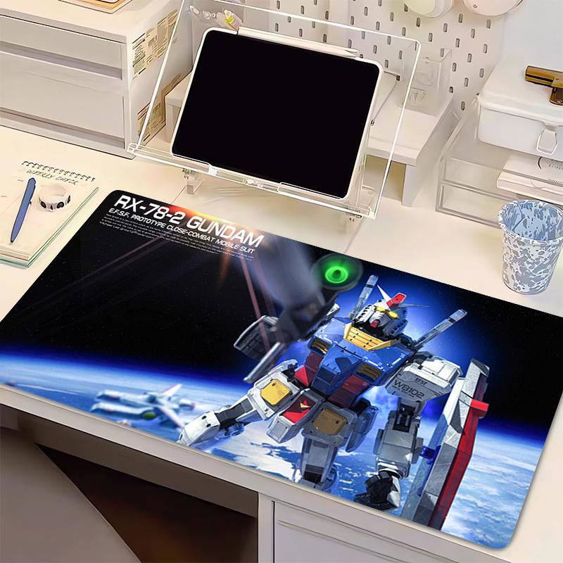 Anime Mouse Pad Mechanical Warrior RX Ggundam Gamer PC Computer HD Print Desk mat Keyboard xcm Gaming Mousepad Carpet