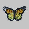 Embroider Flower Patch Patch Patch Cloth Patch Cute Multi-colored Small Butterfly Clothes Decoration Patch Hole Patch Embroidery Label