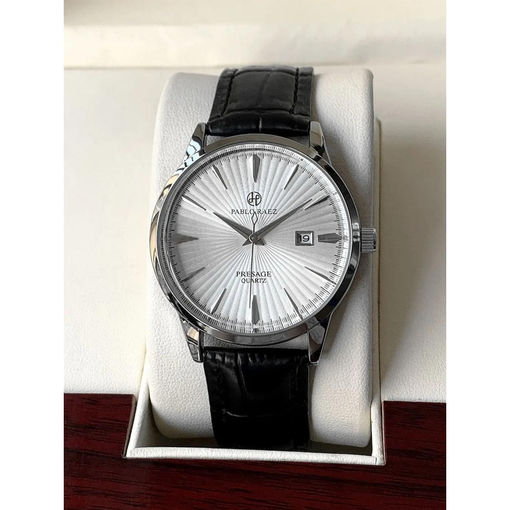 UTHAI CQ336 Szabadidős és Divatos Férfi Karóra Üzleti Vízálló Automata Naptár Kvarcóra Luxus Óra Ajándék