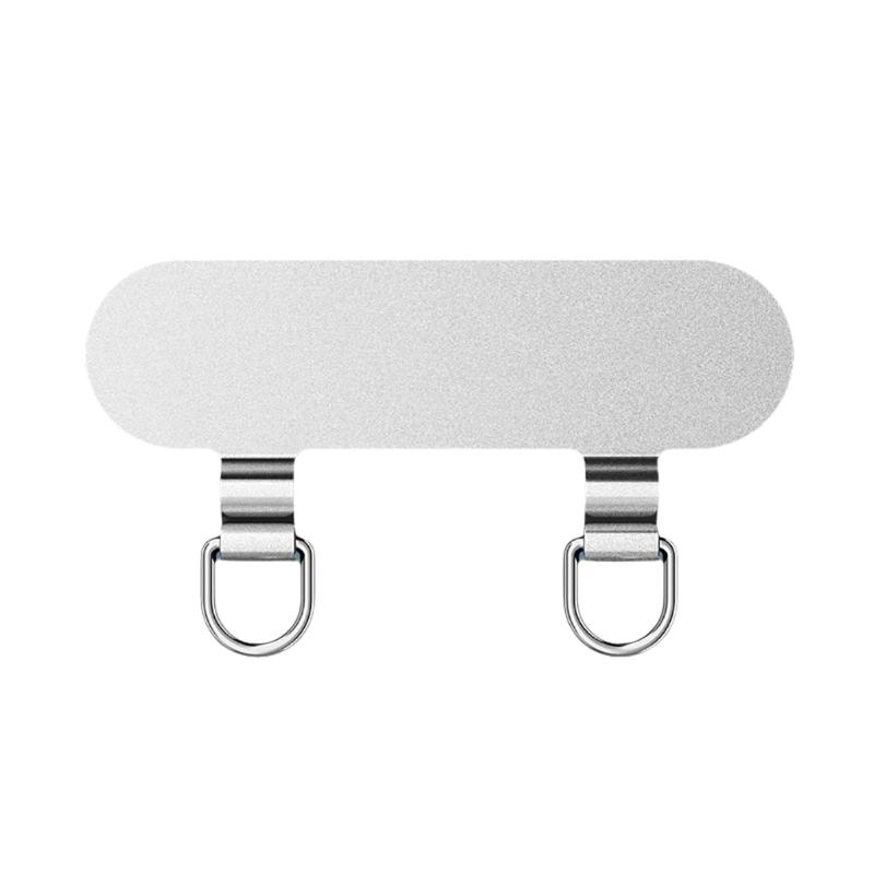 Antilost Phone Grip Pad Clip With Double Chain, Easy Carry Suitable for Mobiles and Key, Secure Attachment, Outdoor Use