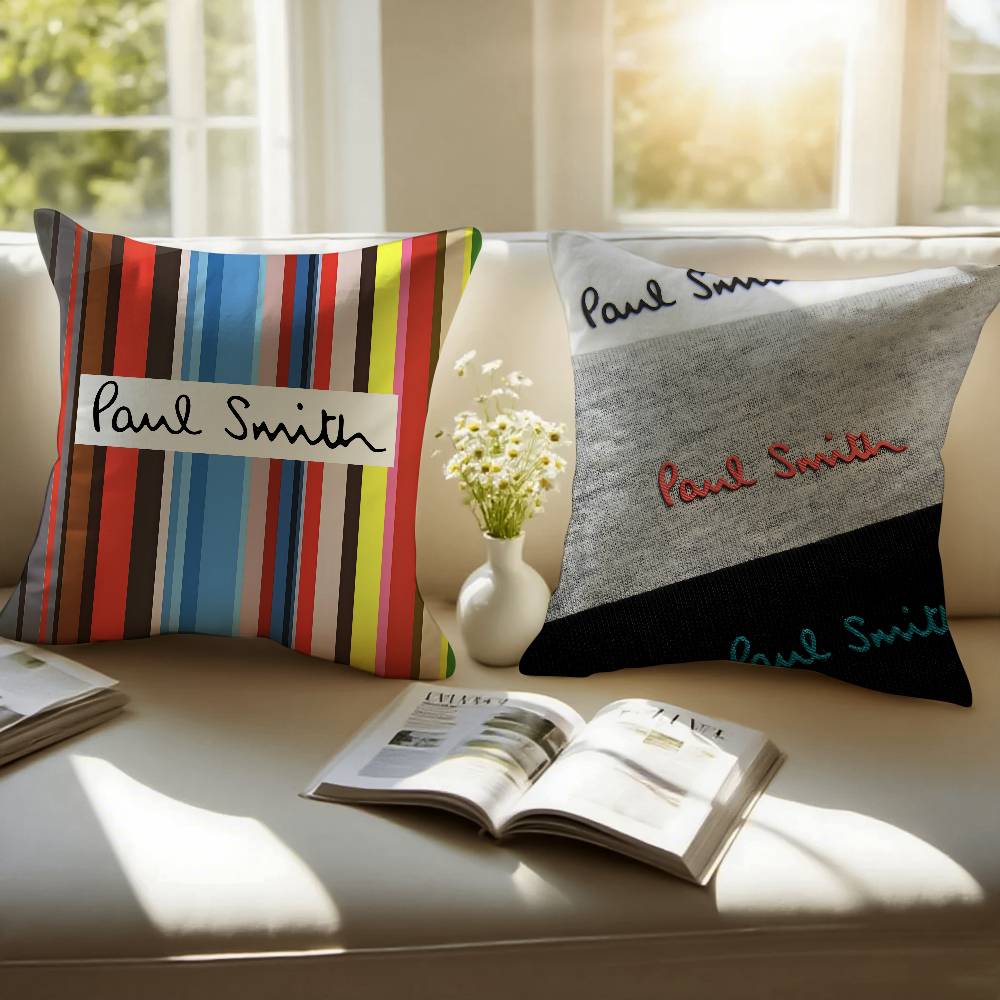 Popular P-Paul Of Cool Smith-B Pillow Case Anti-dustmite Pillowcase Invisible Zipper Silky Short Plush Sofa Cushion Cover