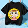 KidT Mange Kid Italian Brainrot Tshirt cartoon print Tshirt for kids basic round neck clothing Tshirts for boys and girls