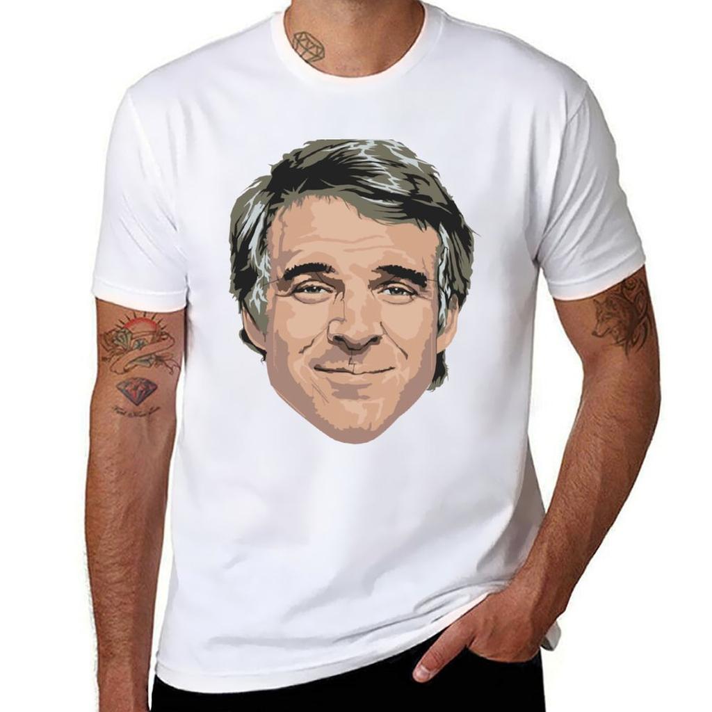 Steve Martin TShirt Modern Print Casual TShirt
