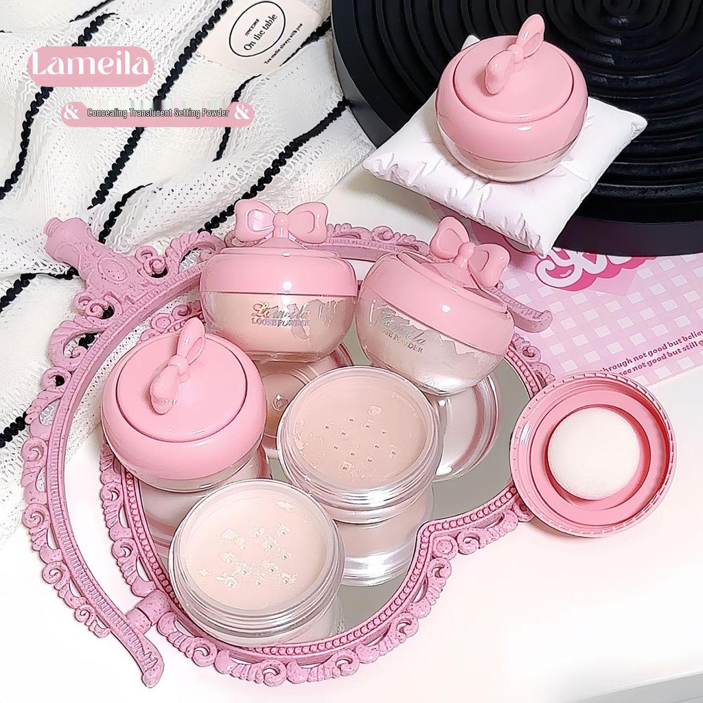 LAMEILA Natural Long-Lasting Loose Powder for Beginners