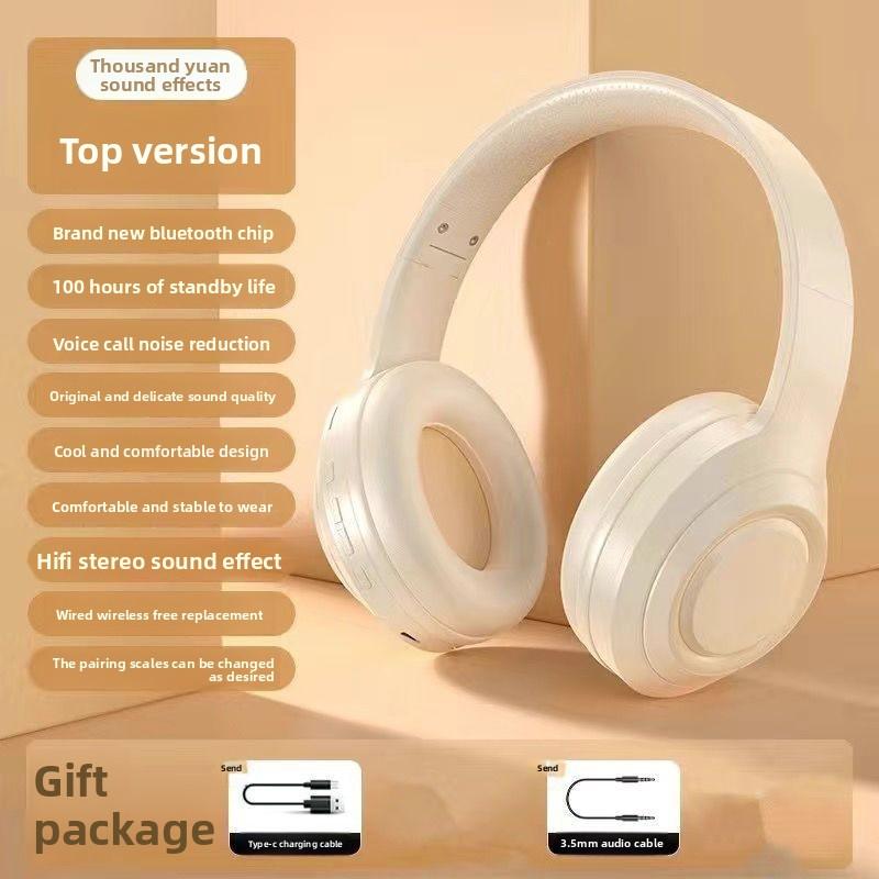 Wireless Music Long Battery Life Active Noise Cancellation Bluetooth Headset Universal
