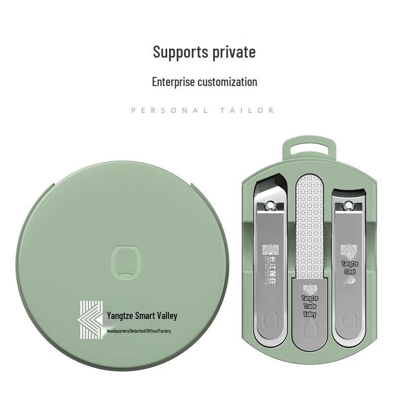 SEESOO Macaron 3-Piece Nail Clipper Set