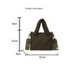 Versatile Lightweight Puffer Tote Bag Large Capacity Casual Quilted Crossbody Bag Down Cotton Bag For Women