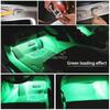 2 Stück Auto LED T10 5050 12/15/24/36 SMD Innenkeil RGB Panel Leselichter Innenraum Auto Kennzeichenleuchte BA9S Adapter