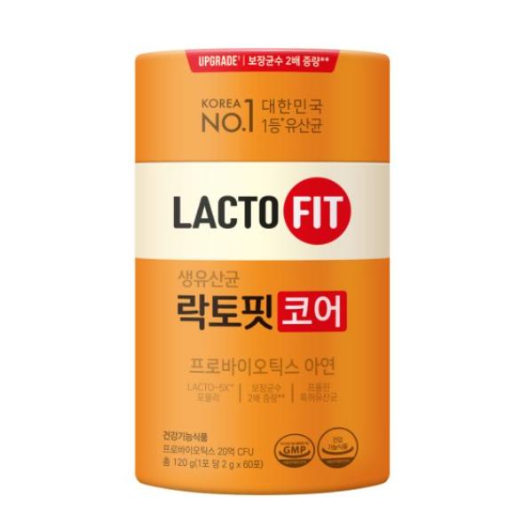 

Chong Kun Dang Lacto-fit CORE (4 Options) #Core – 60Sticks (1Box)
