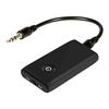 Wireless Bluetooth-compatible 5.0 Transmitter Receiver Rechargable 3.5mm Aux Port Hifi Music Audio Adapter For Tv Pc Car Speaker