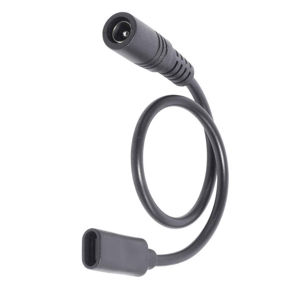 DC 5521 zu Typ-C-Stecker 5,5x2,1mm zu USB Typ-C Konverter Netzkabel Unterstützt 5V3A