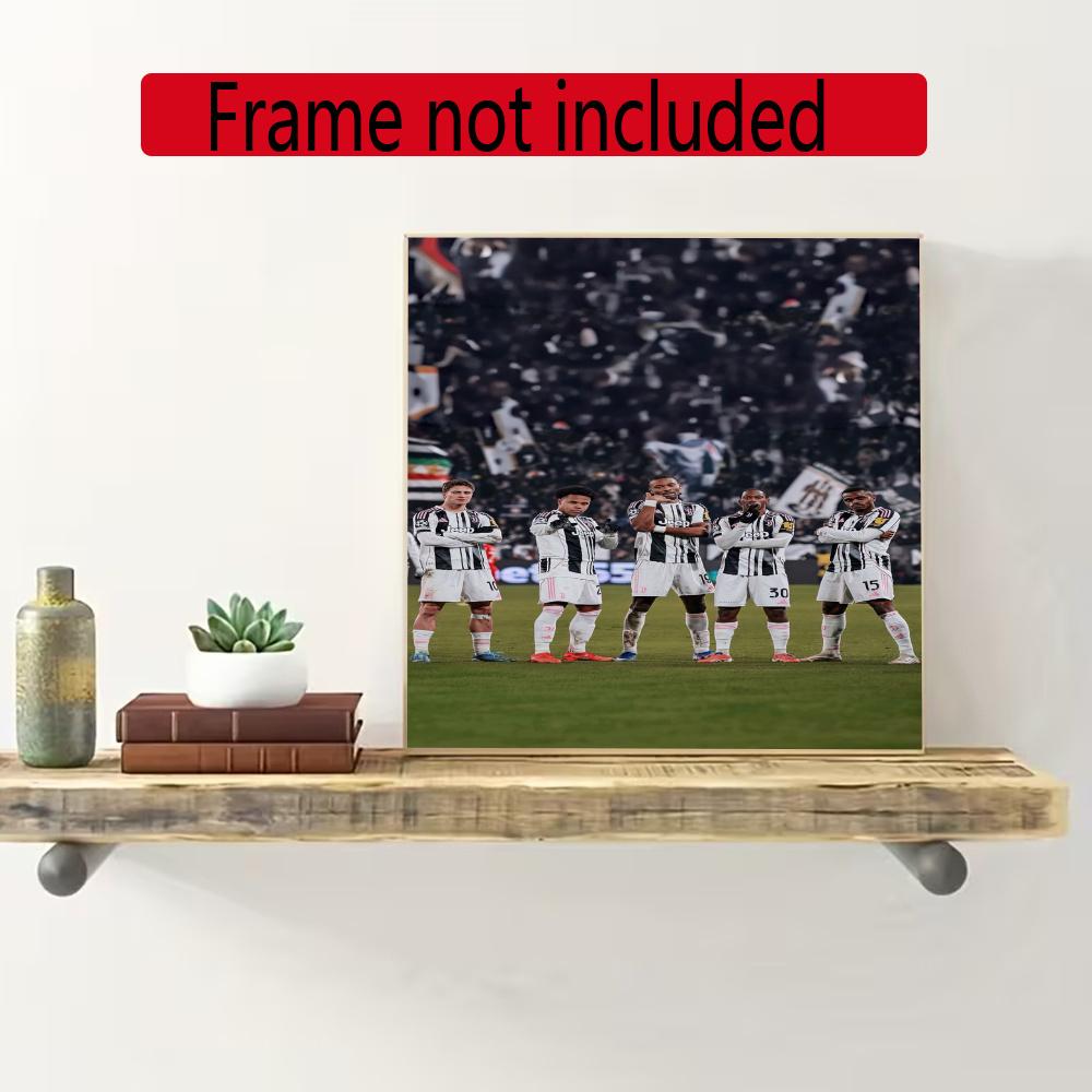 Juventus 5D Diy Diamond Painting Round Diamond Diy Frameless Holiday Artwork Suitable For Home Office Wall Decoration