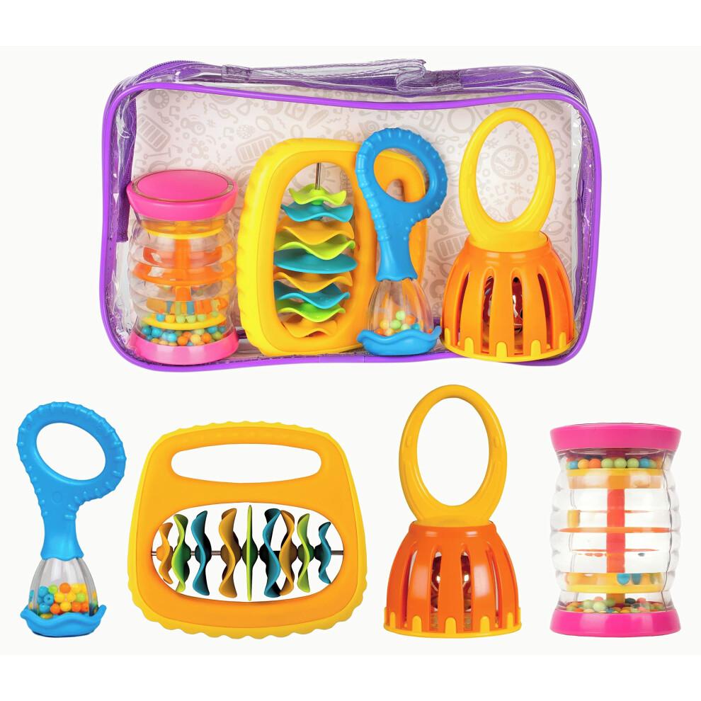 Halilit Baby-Band Musikinstrument Geschenkset. 4 P