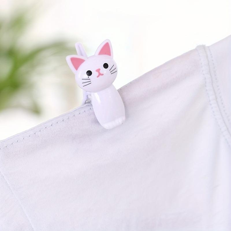 2 cat-shaped food preservation bag clips - sealed kitchen storage clips
