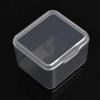 Nail Art Diamond Storage Box: Semi-Transparent, Single Opening, Plastic Organizer