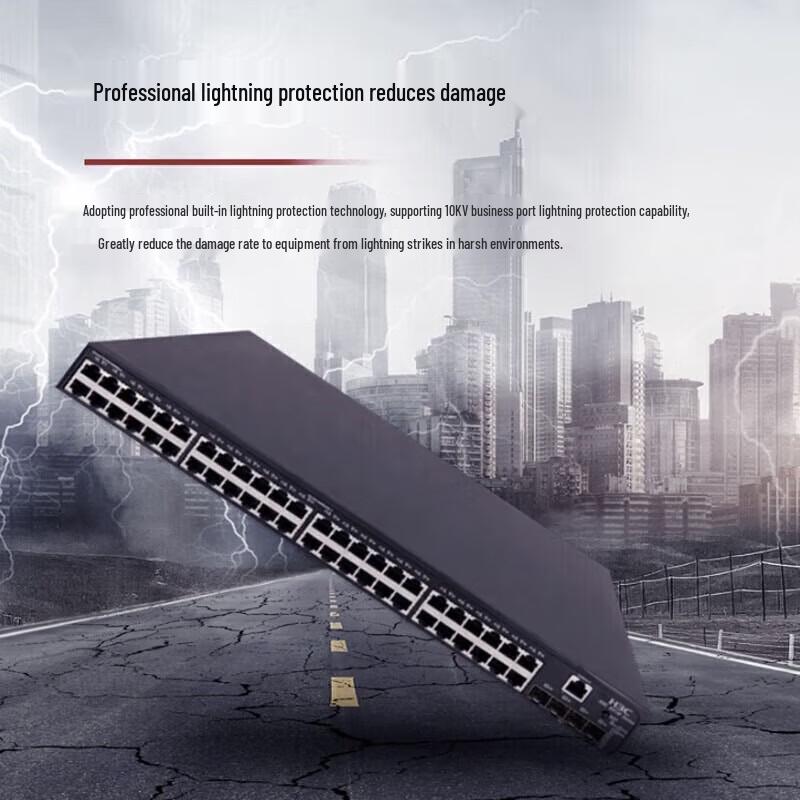 H3C S5130S Series 52-Port Gigabit Managed PoE+ Switch