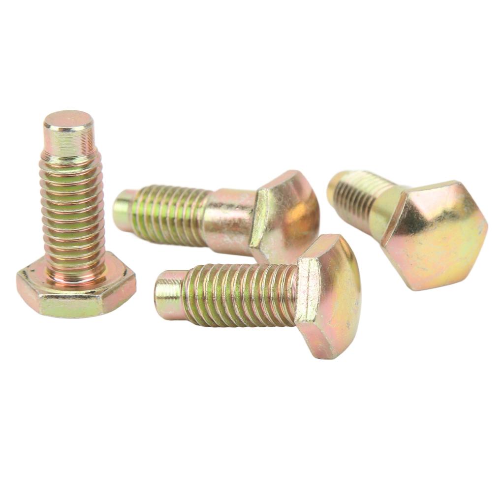 4PCS Car Seat Belt Bolts High Strength 13 16in Head Reliable Performance INL10528 for A F X B‑body