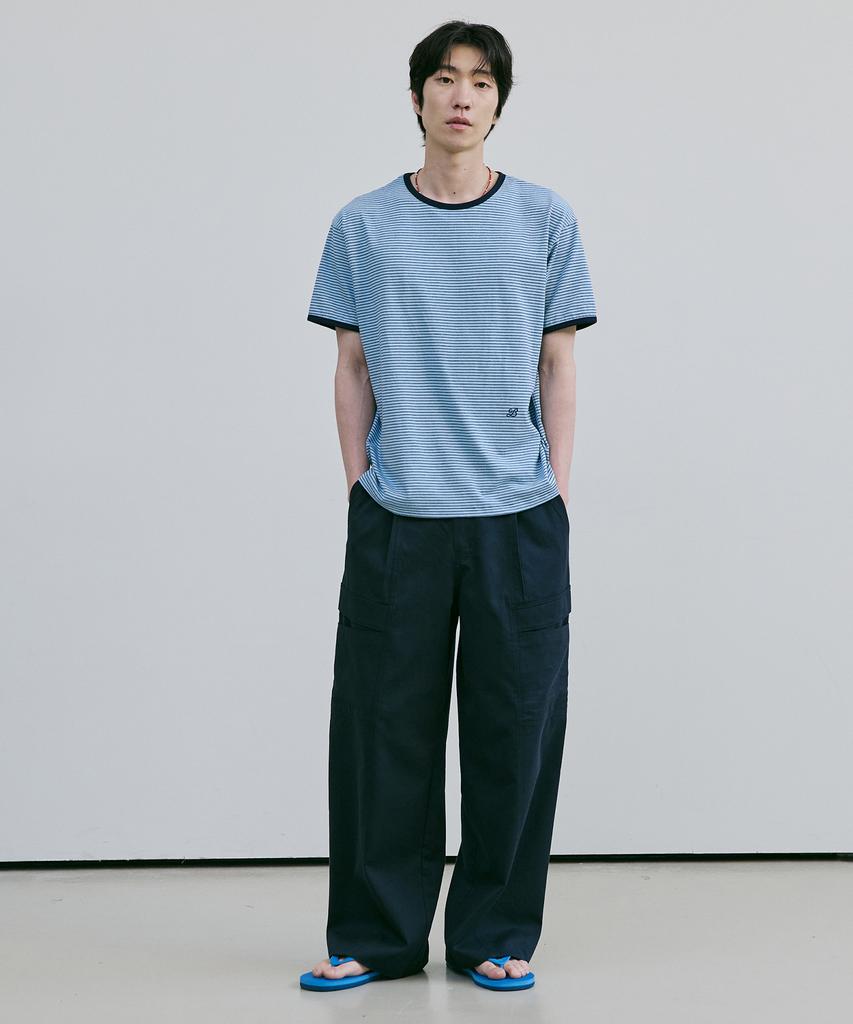 Beleudeunua Mono Cargo Pants (Navy)