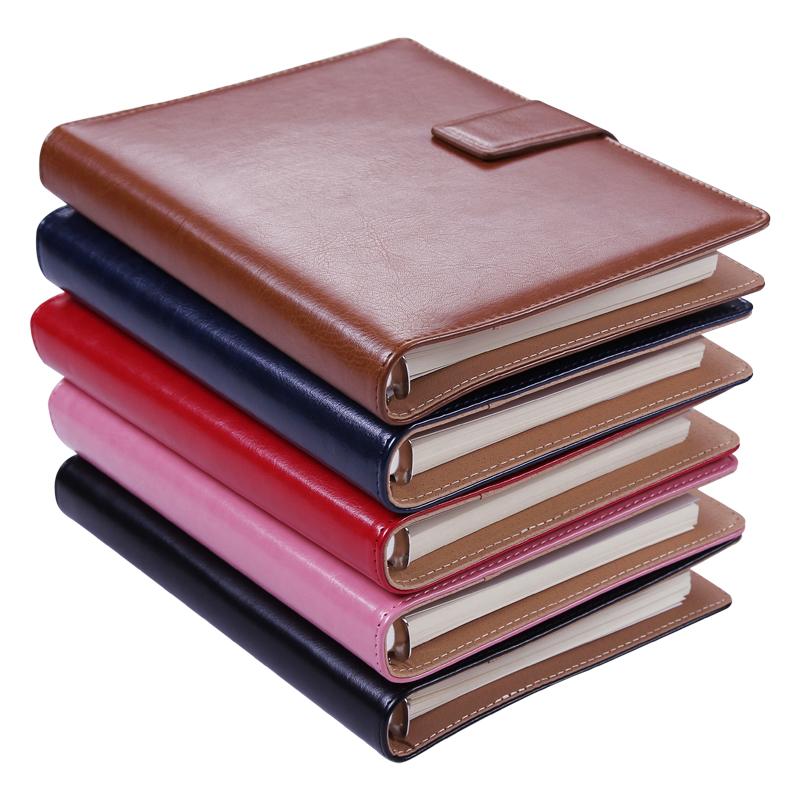 A5 6-Ring Notebook with 100 Sheets PU Leather Spiral Bound College Diary Featuring Phone Holder and Pockets Style Loose-leaf
