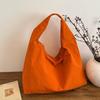 Women's Simple Shoulder Bag Multi-Pocket Commut Casual Tote Bag Large Capacity Nylon Underarm Bag Versatile Shopping Handbag Bag