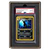 Collector Nine PSA/CGC Display Gift Case with Magnetic Flip | Graded Card Storage Slab Shipping Box Holder (Blue, PSA/CGC 3-Pack)