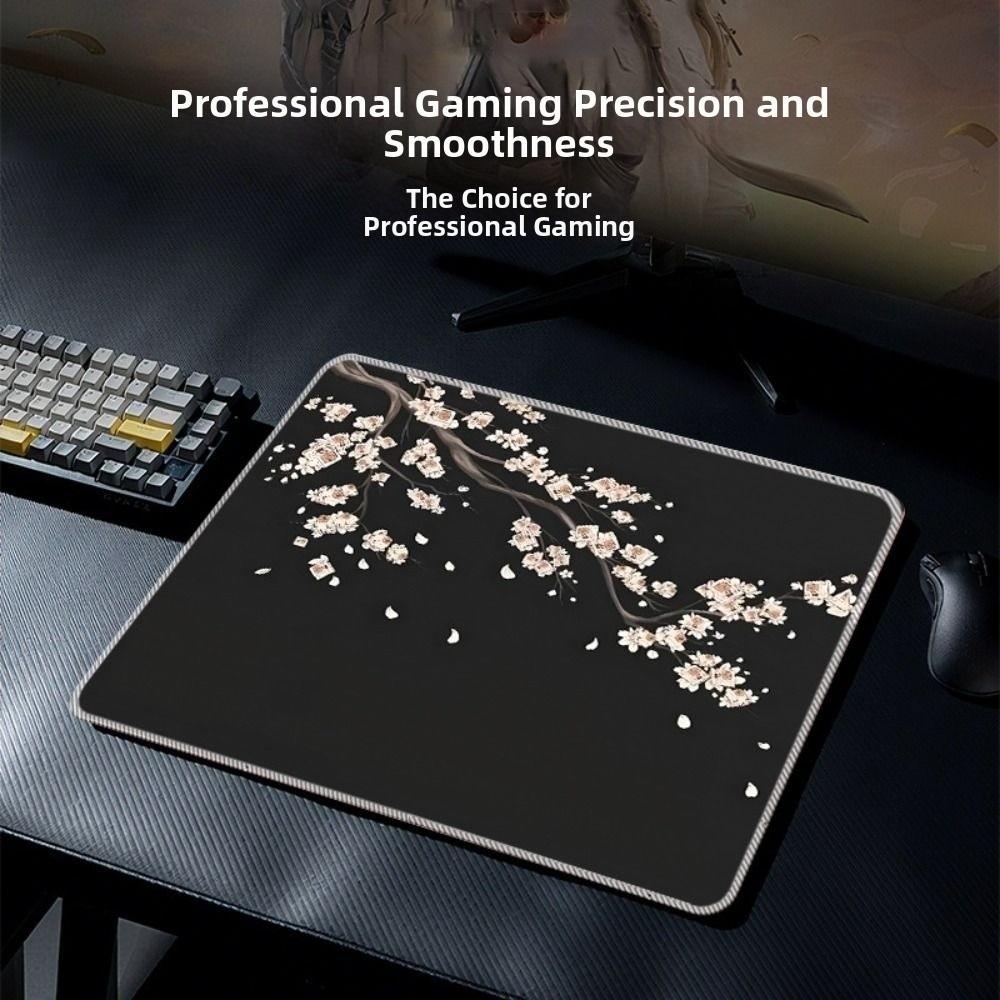 New Cherry Blossoms Gaming Mouse Pad Non-slip Japanese Style Computer Desk Mat Rubber Waterproof Office Mouse Pad Desktop Decor