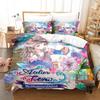 Atelier Totori The Adventurer Of Arland Bedding Set Cartoon Anime three-piece Set Adult Kid Bedroom Duvet Cover Sets 3D Kawaii